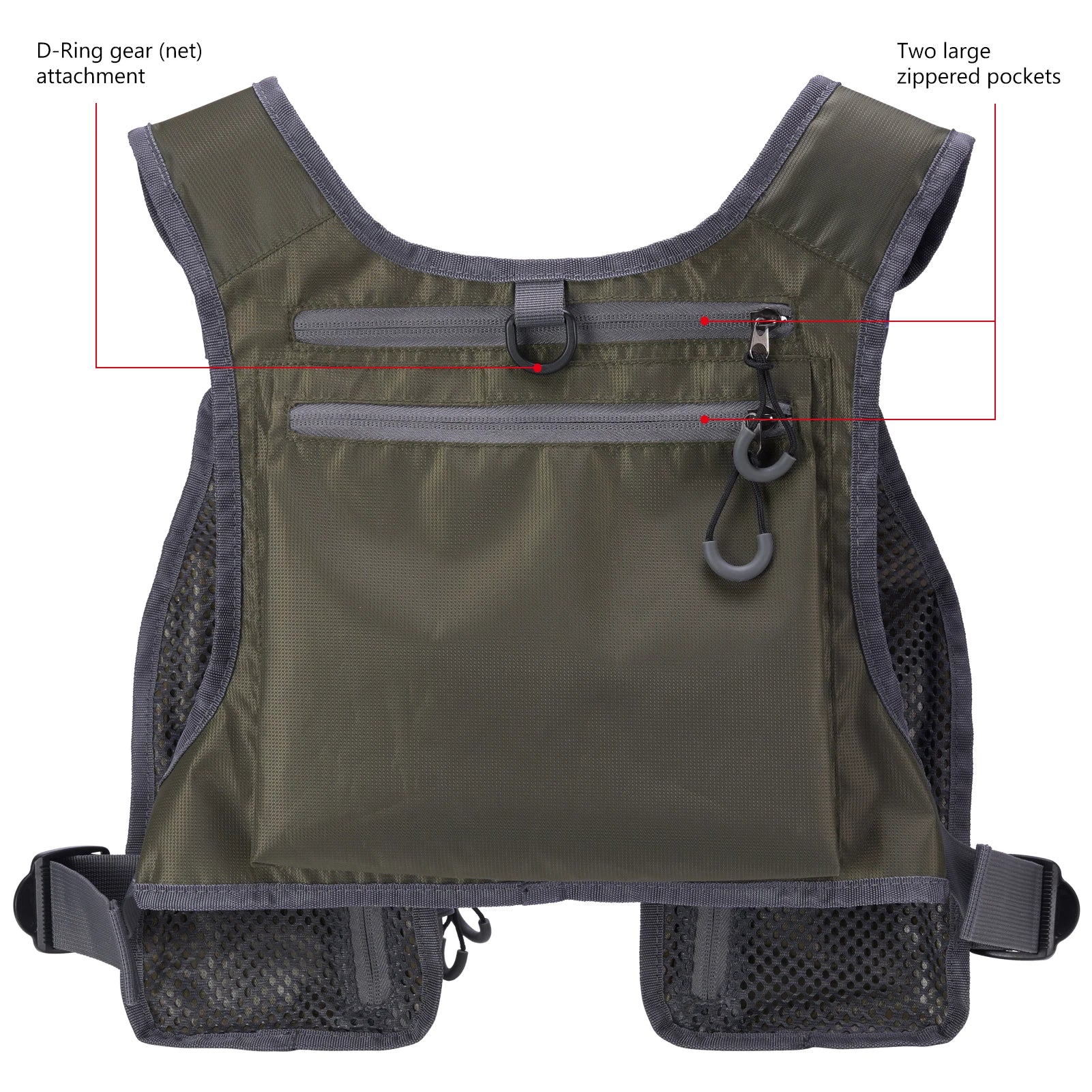 Gilet de pêche à la mouche pour hommes et femmes. - OCEANIS GEAR
