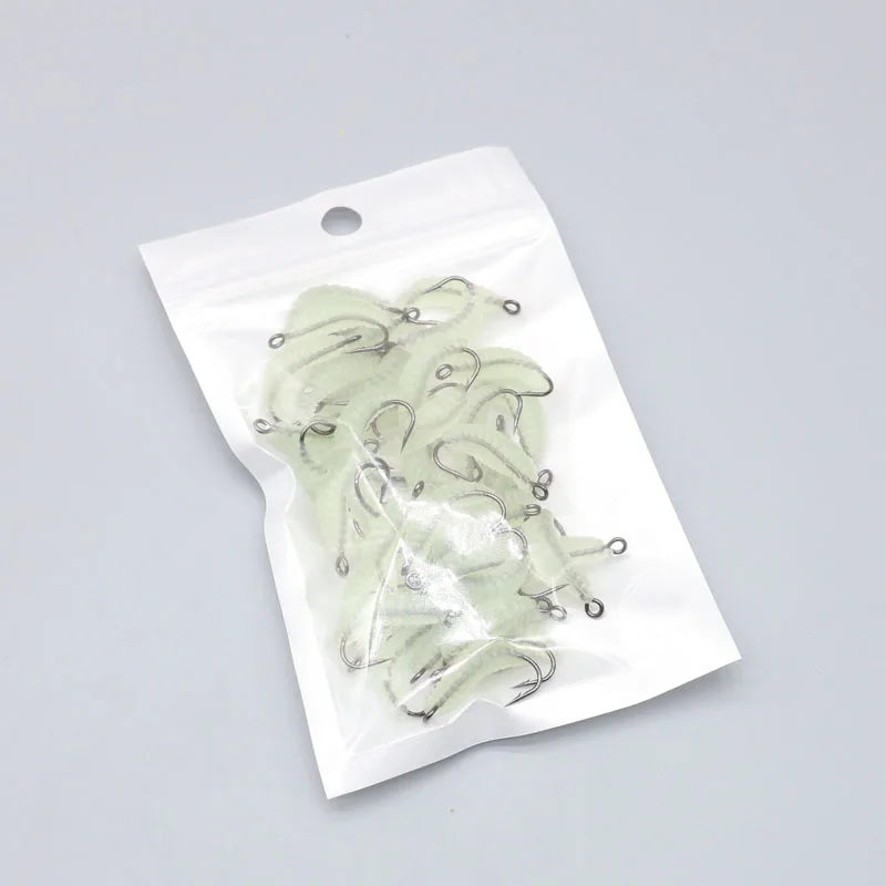 طُعم اليرقات الناعم المصنوع من السيليكون