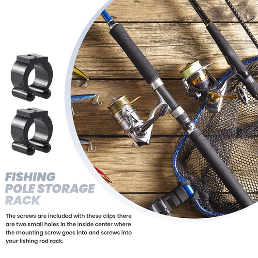 Lot de 10 clips de rangement pour cannes à pêche - OCEANIS GEAR
