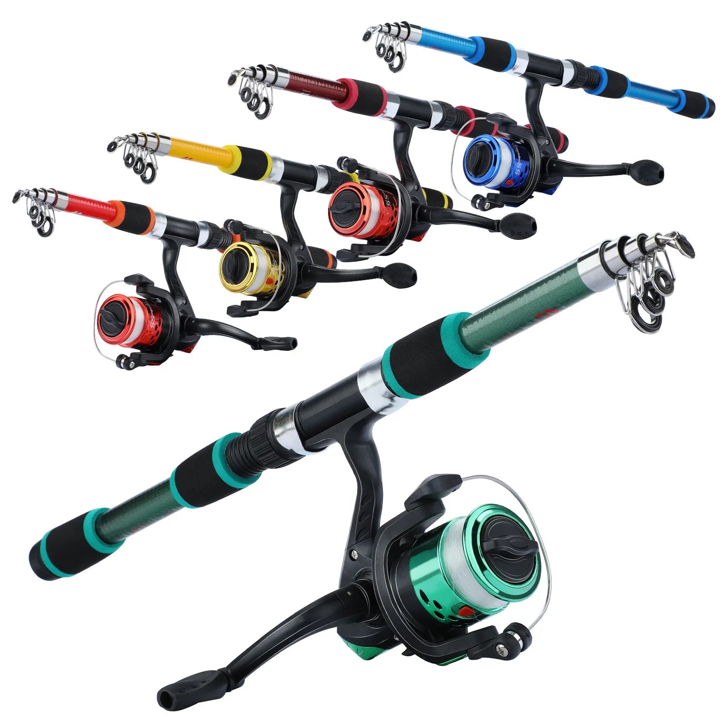 Ensemble canne à pêche et moulinet résistance maximale 5 kg - OCEANIS GEAR