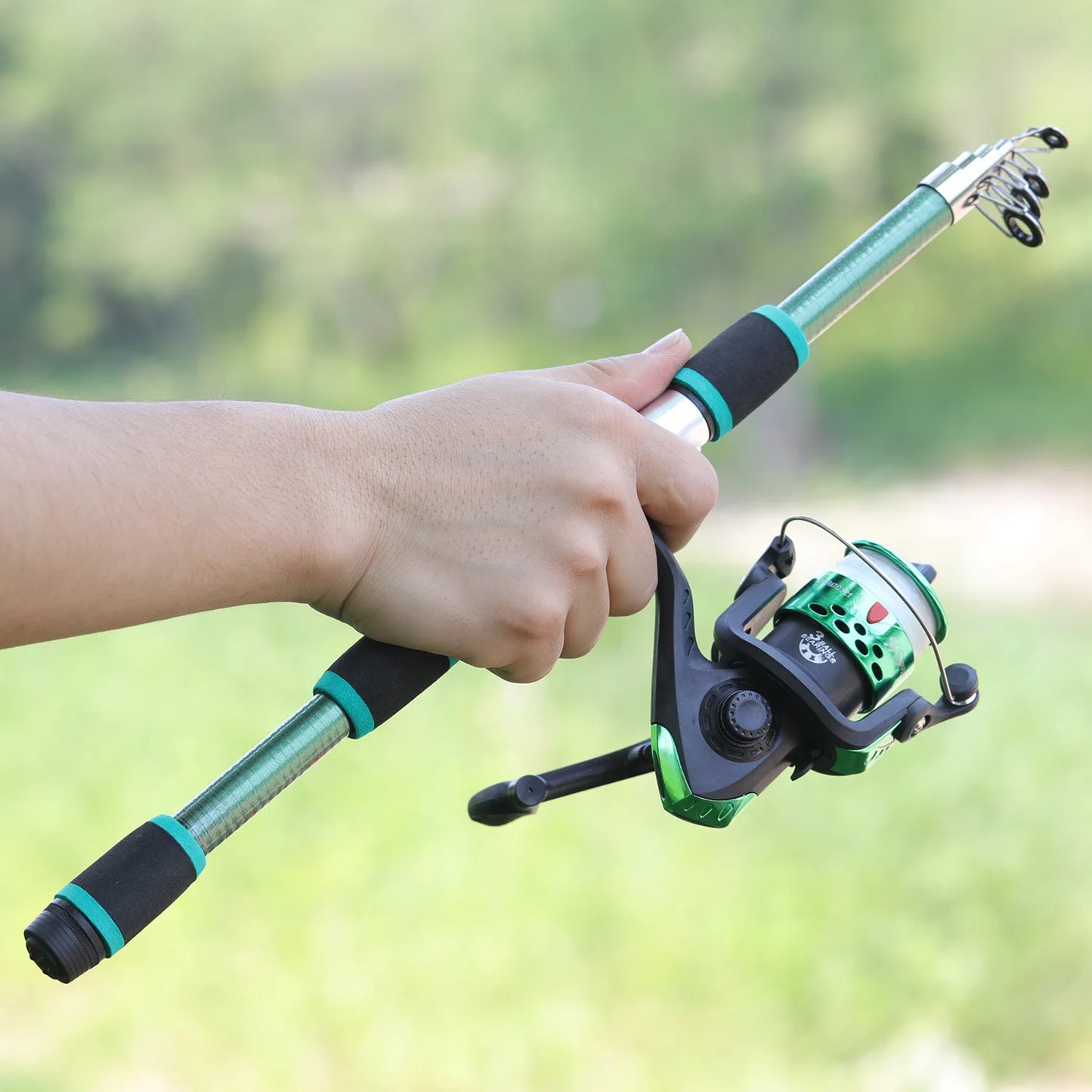 Ensemble canne à pêche et moulinet résistance maximale 5 kg - OCEANIS GEAR