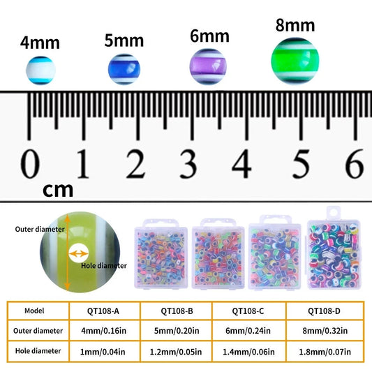 Perles Yeux Poisson Luya - Kit Accessoires