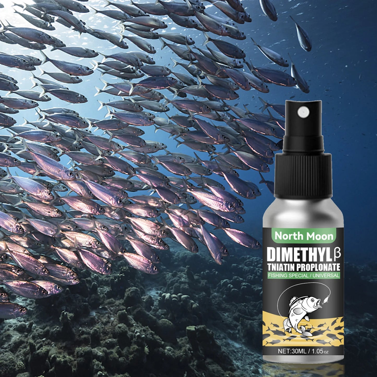 Leurre de Pêche Liquide 30 ml – Appât Naturel Ultra-Attractif pour Poissons – Leurres de pêche – Oceanis Gear