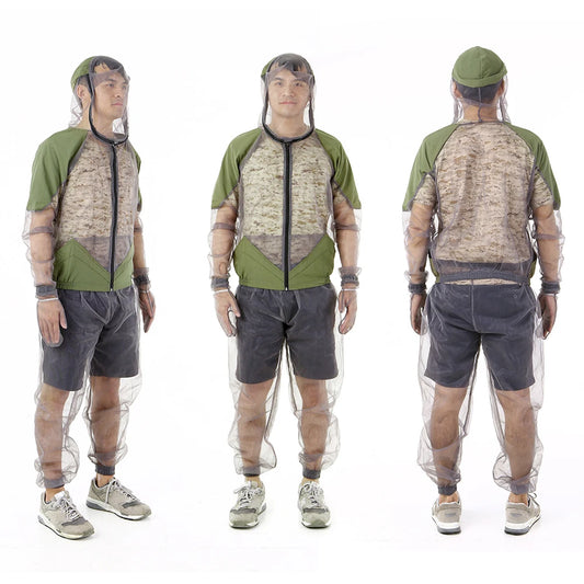 Combinaison anti-moustiques pour l'extérieur, gants et pantalons. - OCEANIS GEAR