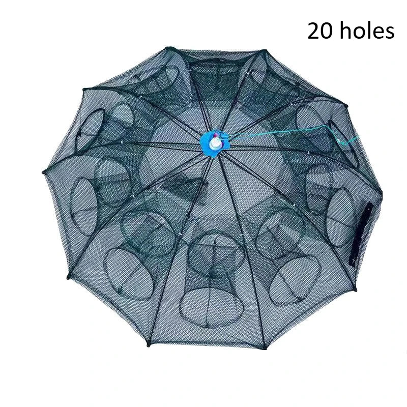 Filet de Pêche Automatique Pliable – Multi-Entrées – Accessoire de pêche – Oceanis Gear