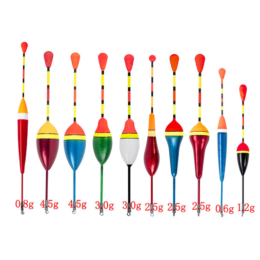 10Pcs/Lot Promotion Flotteurs de Pêche - OCEANIS GEAR