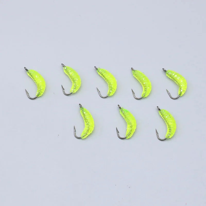 Leurres Souples Asticots Ultra-Réalistes - Pack 30 pcs – Leurres et Appâts – Oceanis Gear