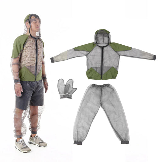 Combinaison anti-moustiques pour l'extérieur, gants et pantalons. - OCEANIS GEAR