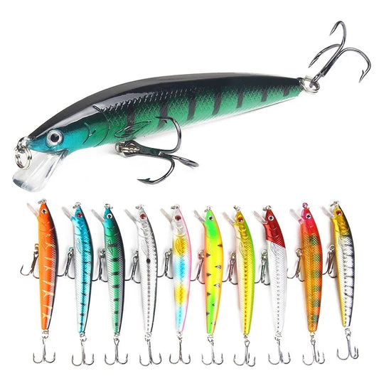 pièce Minnow Fishing Lure 95 mm 8 g Leurre flottant dur
