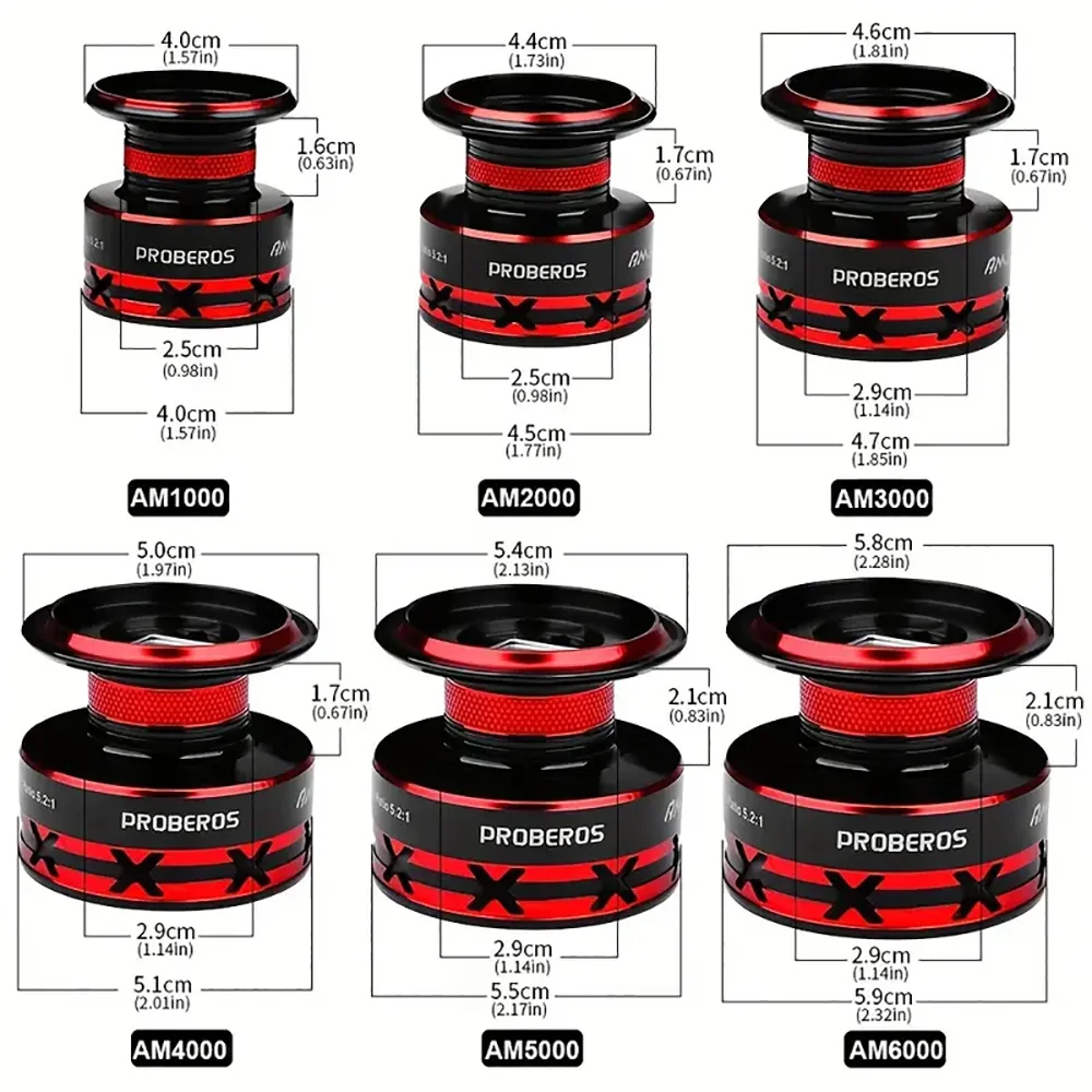 Moulinet OCEANIS GEAR 5.2:1 - Bobine Métal 1000-6000