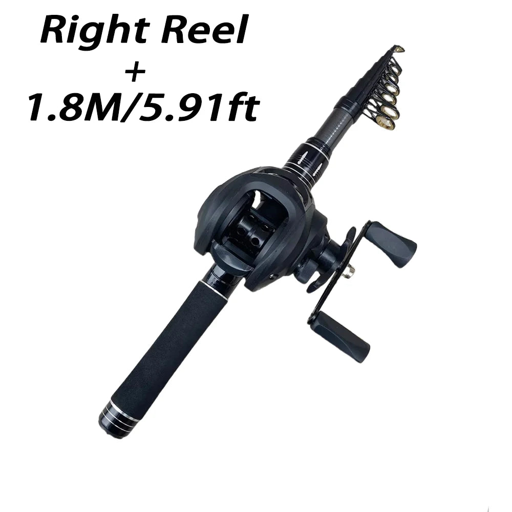 Combo Canne + Moulinet Baitcasting