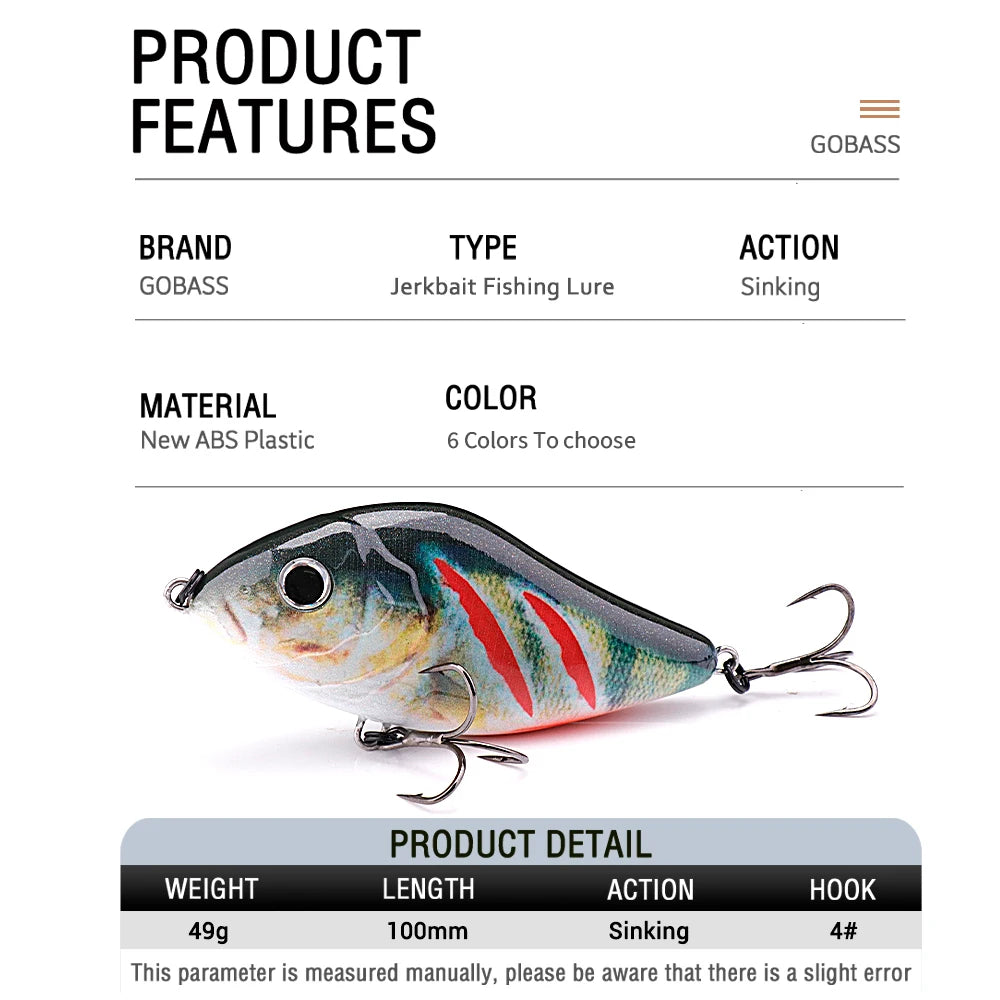 Leurre VIB GOBASS 6-10cm – Leurres de pêche – Oceanis Gear