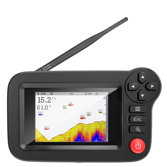 Smart Fish Finder - Sondeur portable et sondeur de profondeur pour la pêche