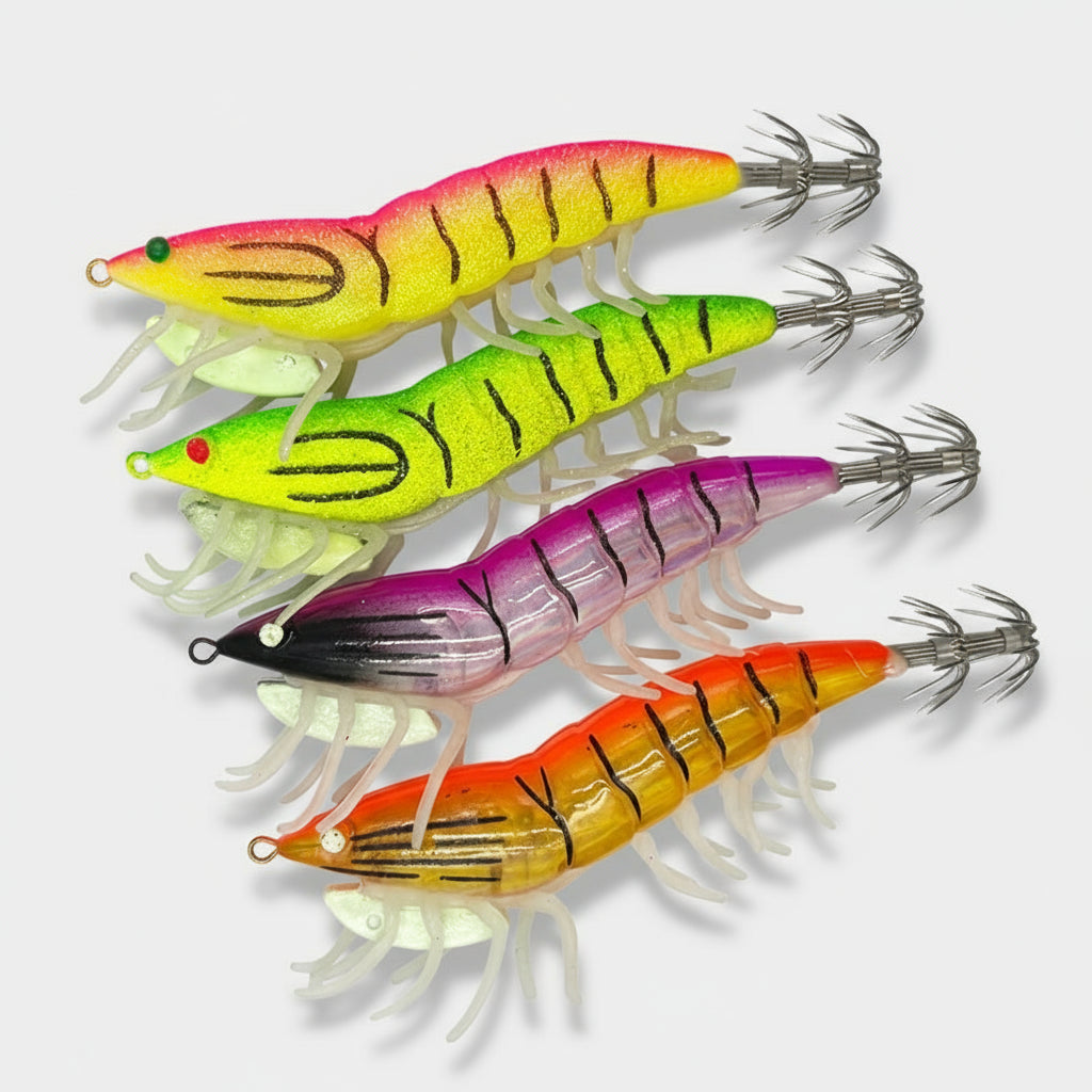 Leurres Crevette à Hochet - 8 pièces