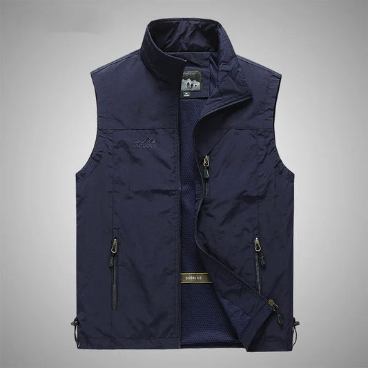 Gilet pour homme, couleur unie
