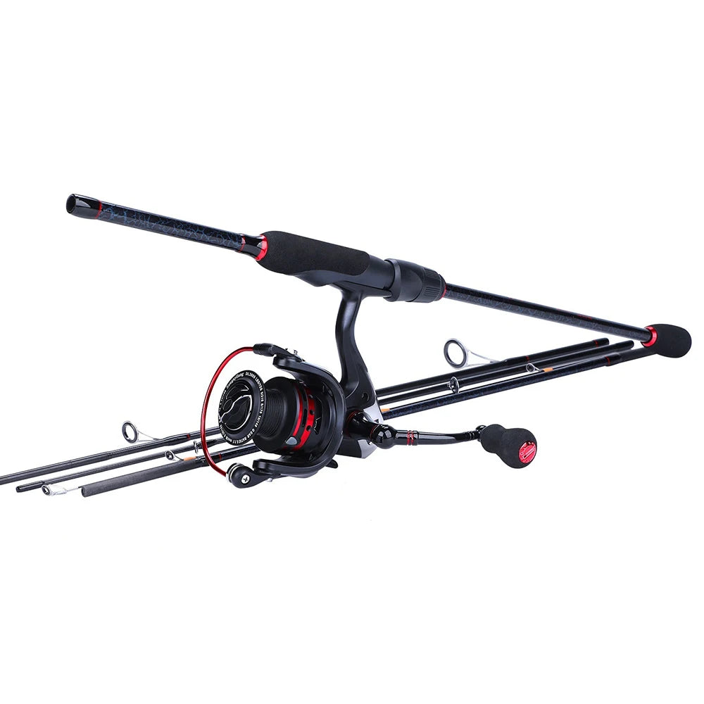 Kit Complet Pêche Portable Pro - Canne Télescopique