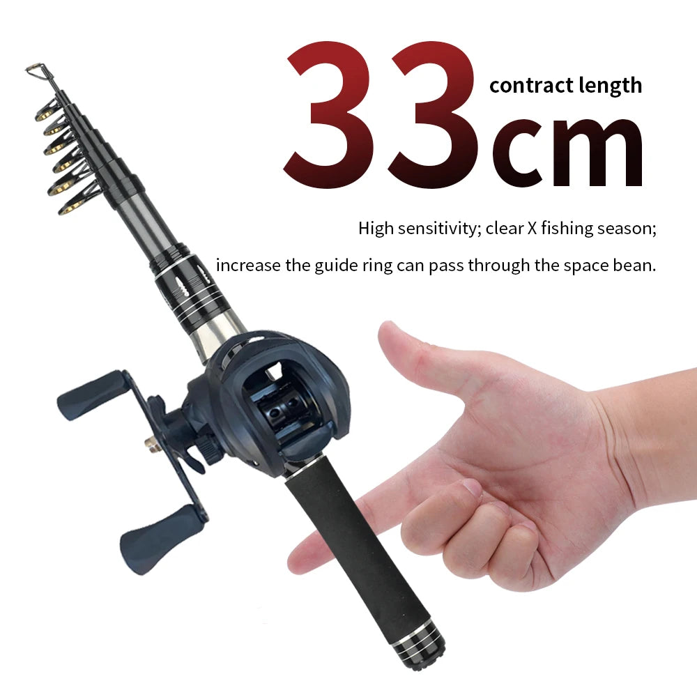 Combo Canne + Moulinet Baitcasting