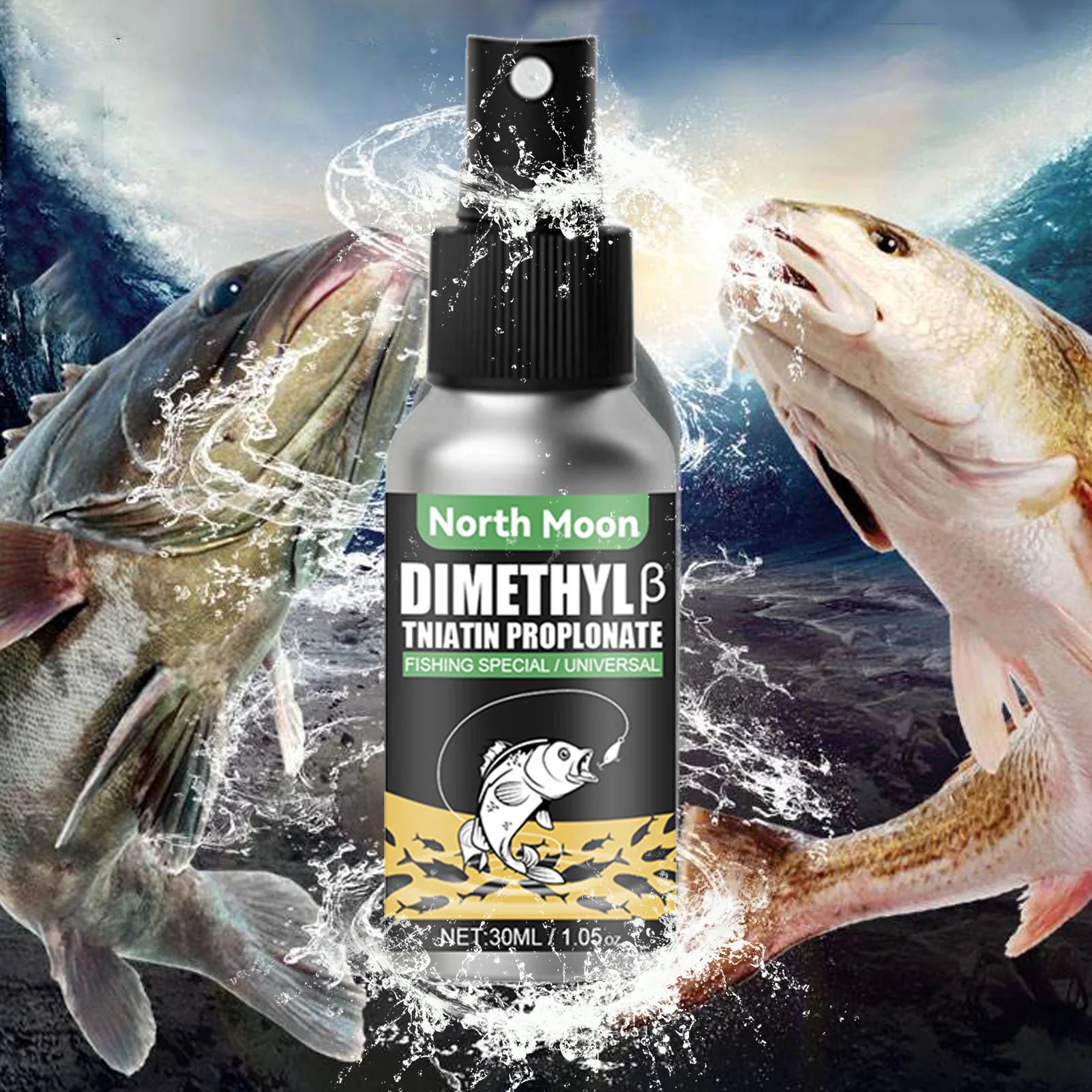 Leurre de Pêche Liquide 30 ml – Appât Naturel Ultra-Attractif pour Poissons – Leurres de pêche – Oceanis Gear