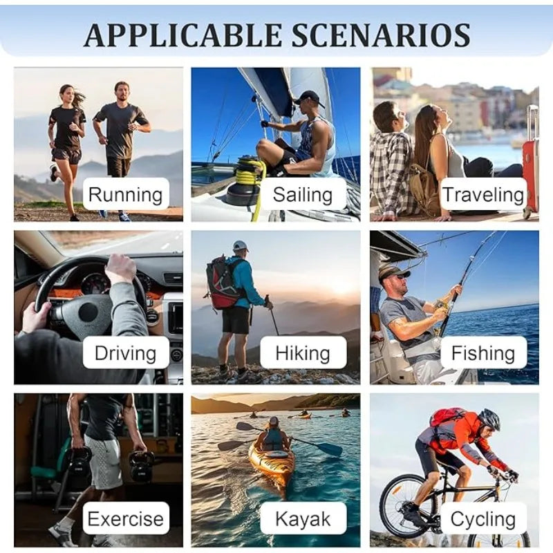 Gants de Pêche UV Protection Sans Doigts M/L/XL