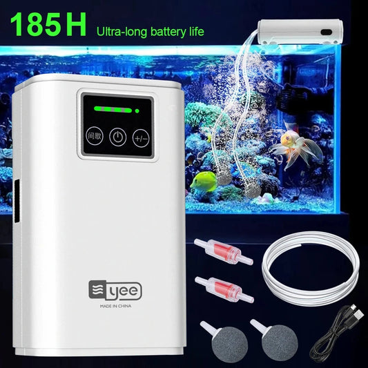 Pompe à oxygène pour aquarium, pompe à air double usage. - OCEANIS GEAR