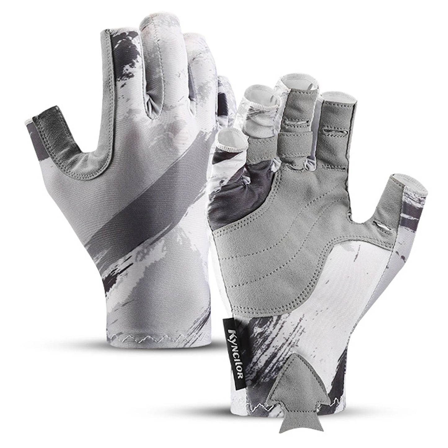 Gants de Pêche Respirants Sans Doigts Unisexe – Accessoires de Pêche – Oceanis Gear