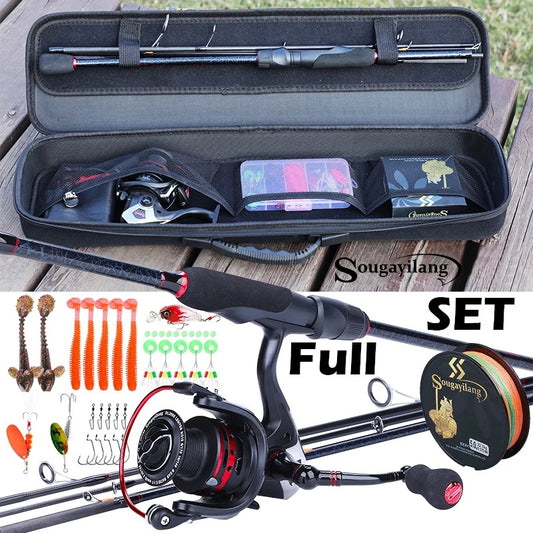 Kit Complet Pêche Portable Pro - Canne Télescopique