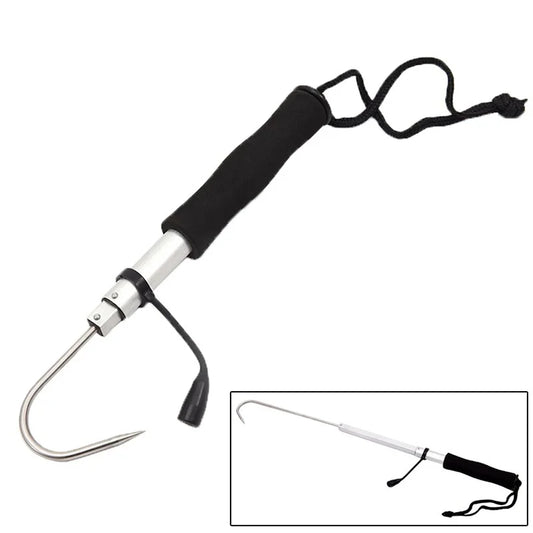 Gaffe télescopique rétractable en acier inoxydable. - OCEANIS GEAR