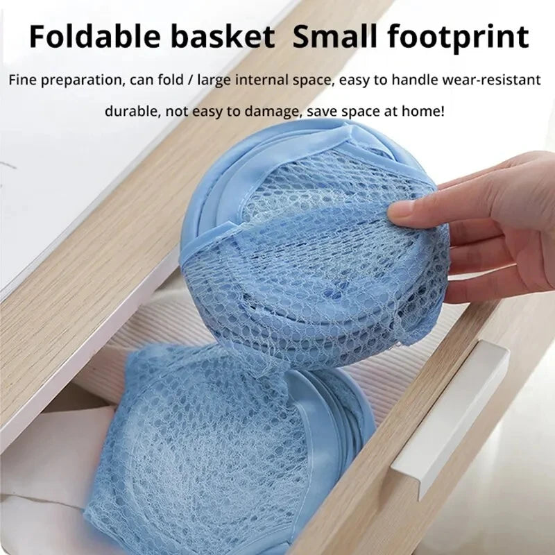 Panier de Rangement Pliable en Maille - Corbeille à Linge et Jouets Multifonction – Rangement et Organisation – Oceanis Gear