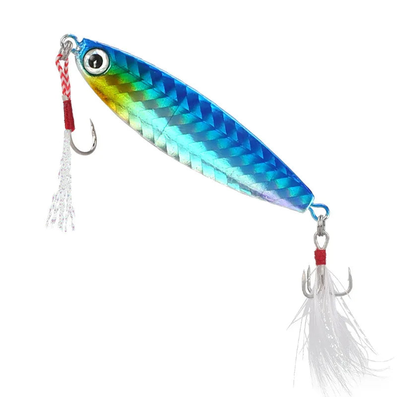 Leurre Cuillère Métal – Appât Jigging Lent Multi-Poids