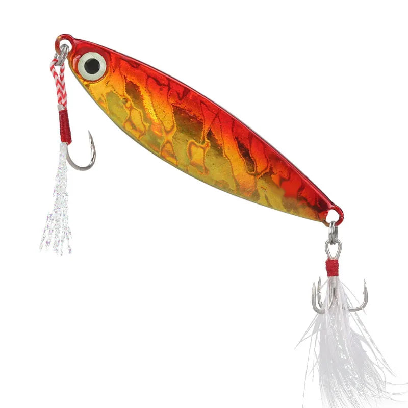 Leurre Cuillère Métal – Appât Jigging Lent Multi-Poids