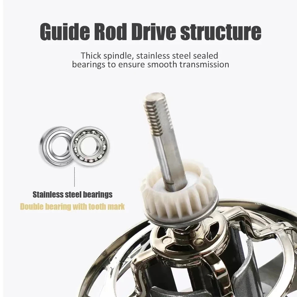 Premium Stainless Steel Reel 8000-14000 25kg Drag