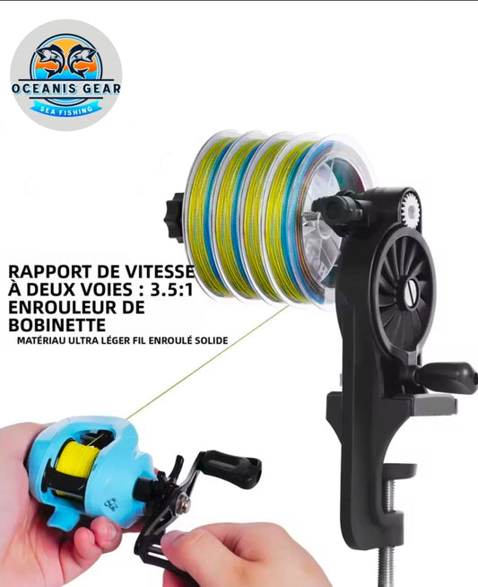 Enrouleur Ligne Pêche Portable – OUTILS DE PECHE – Oceanis Gear